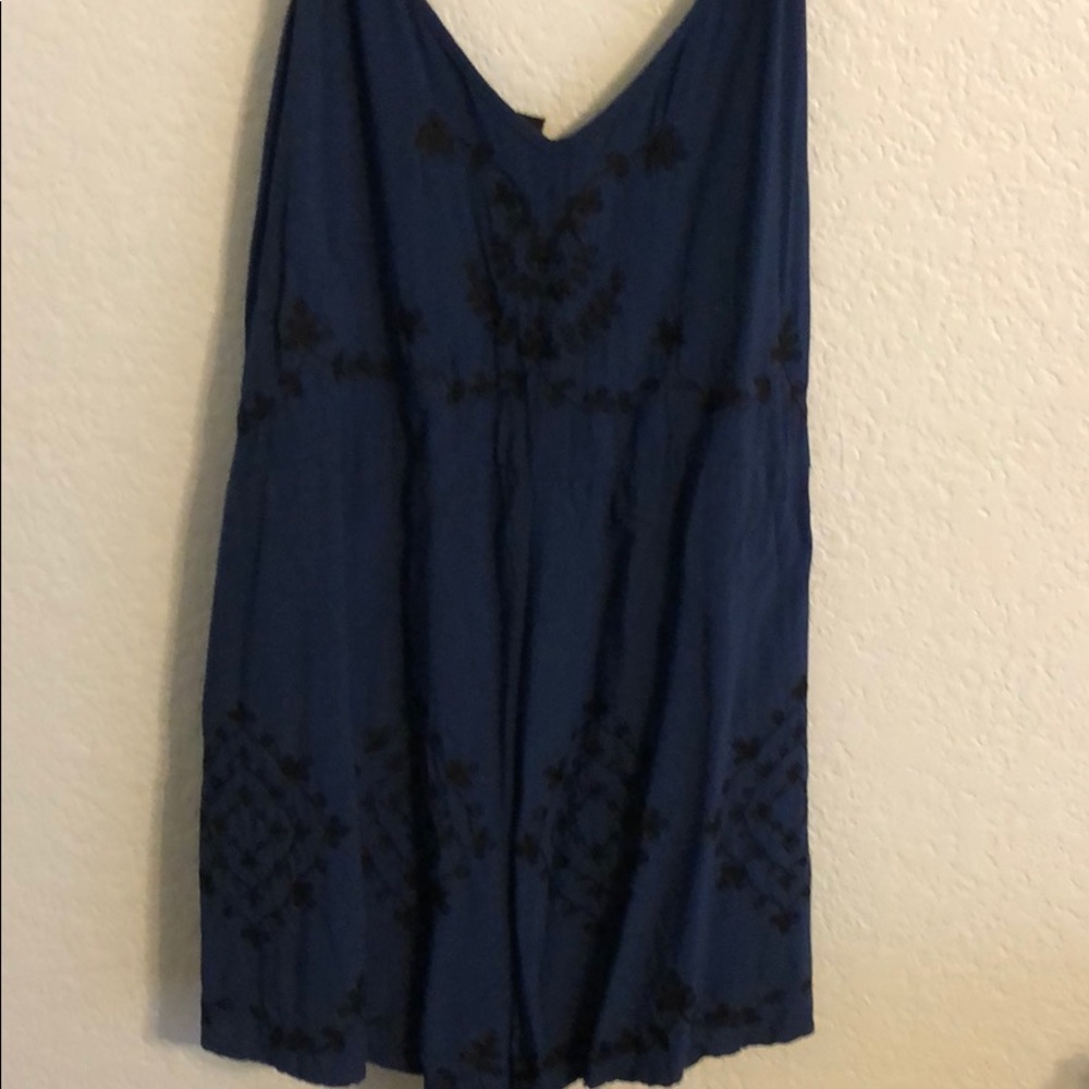 Small blue romper
